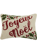 Joyeux Noel Hook Pillow - 12 x 16