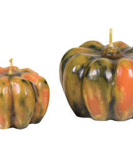 Pumpkin Candle Multi- Color -  5" x 3.25