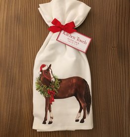 Horse Wreath Towel Set
