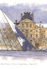 Palais du Louvre, Paris - 6" x 6"
