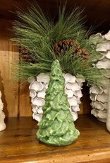 Rhapsody Tree Candle Green - 3.5 x 8"