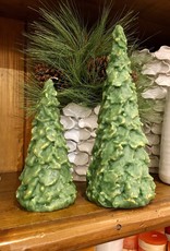 Rhapsody Tree Candle Green - 3.5 x 8"