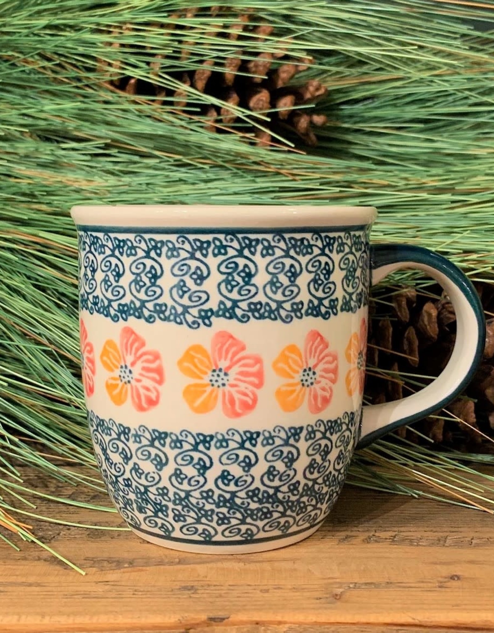 Ceramic Flower Coffee Cup, Coffee Mug Flower Ceramic