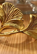 Gingko Napkin Ring - Gold