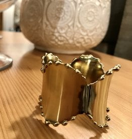 Classic Design Napkin Ring - Gold