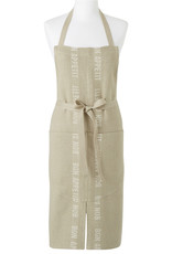 Charvet Editions Charvet Editions - Apron/White Bon Appetit 33.5"x33"