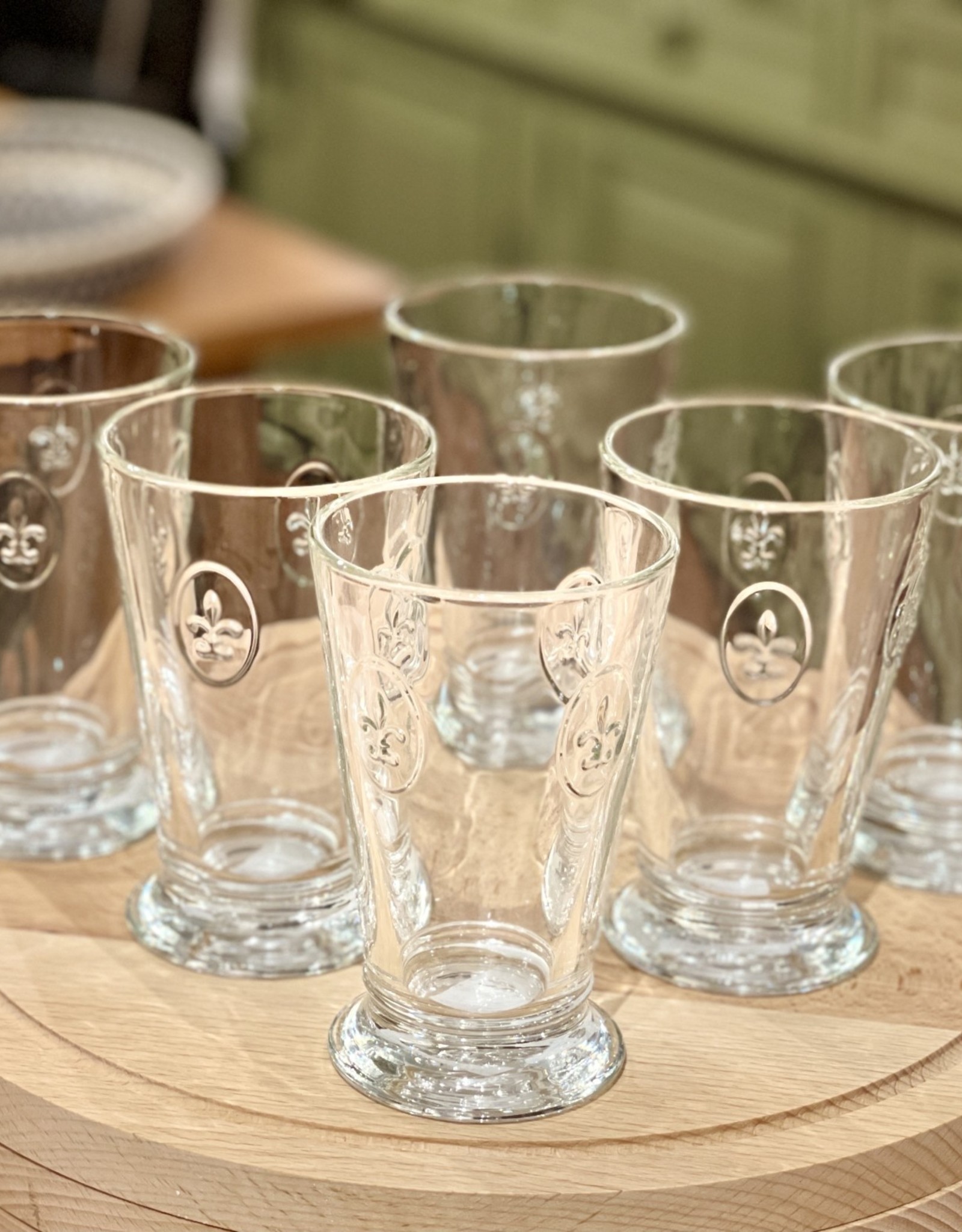 La-Rochere La Rochere - Fleur de Lys 10 oz Iced Tea  Glass - Set of 6