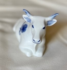Cesky Porcelan Blue Onion Cow (Kravicka Lezici)