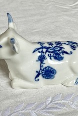 Cesky Porcelan Blue Onion Cow (Kravicka Lezici)