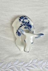 Cesky Porcelan Blue Onion Cow (Kravicka Lezici)