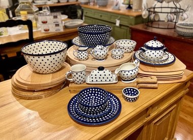 Polish Pottery Apron - Blueberries! (3A). Boleslawiec Apron! - European  Splendor®
