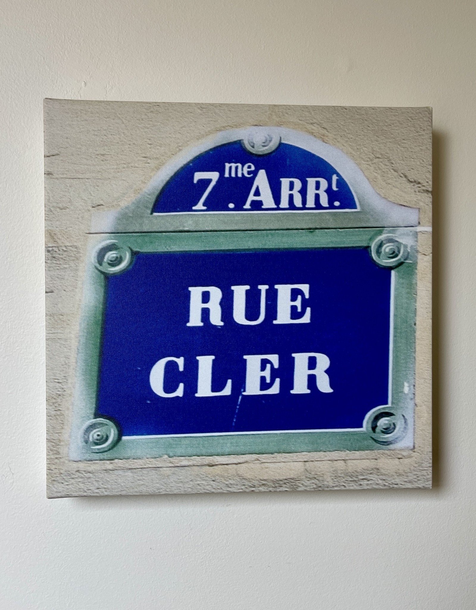 SStraub Rue Cler (Paris)- European Splendor Original Photo - 12" x 12"
