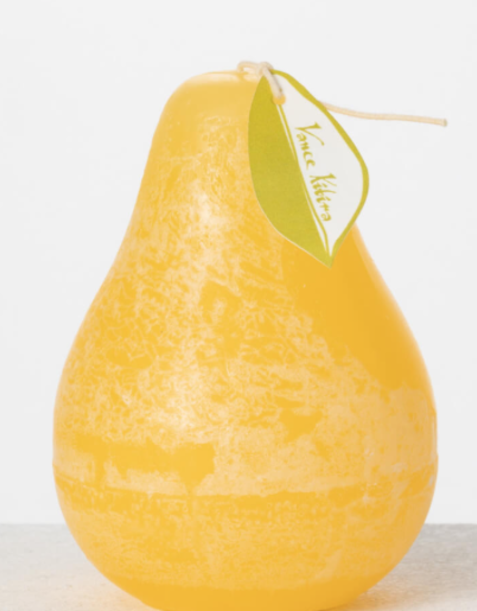 Timber Pear Pale Yellow  3 x 4 - Vance Kitira Candle