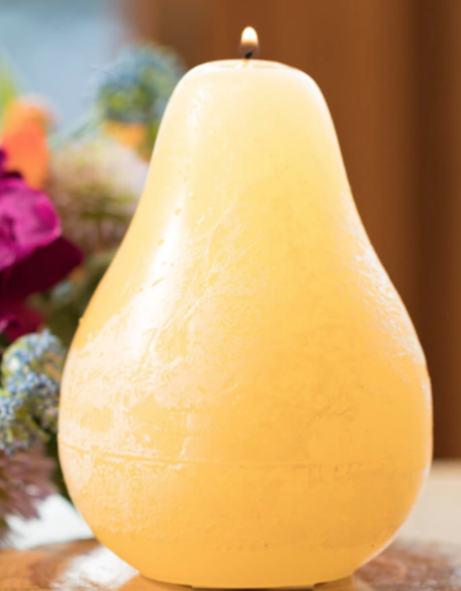 Timber Pear Pale Yellow  3 x 4 - Vance Kitira Candle