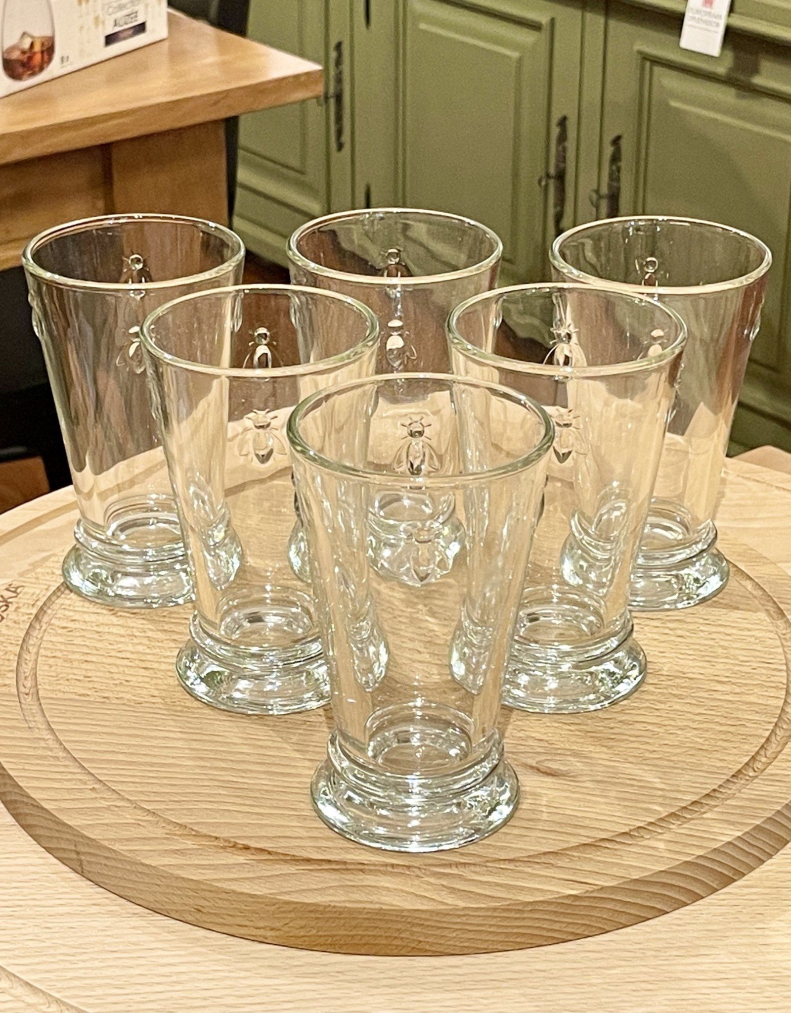 La Rochere Bee Wine Glasses - Set of 6. Made In France! (611001