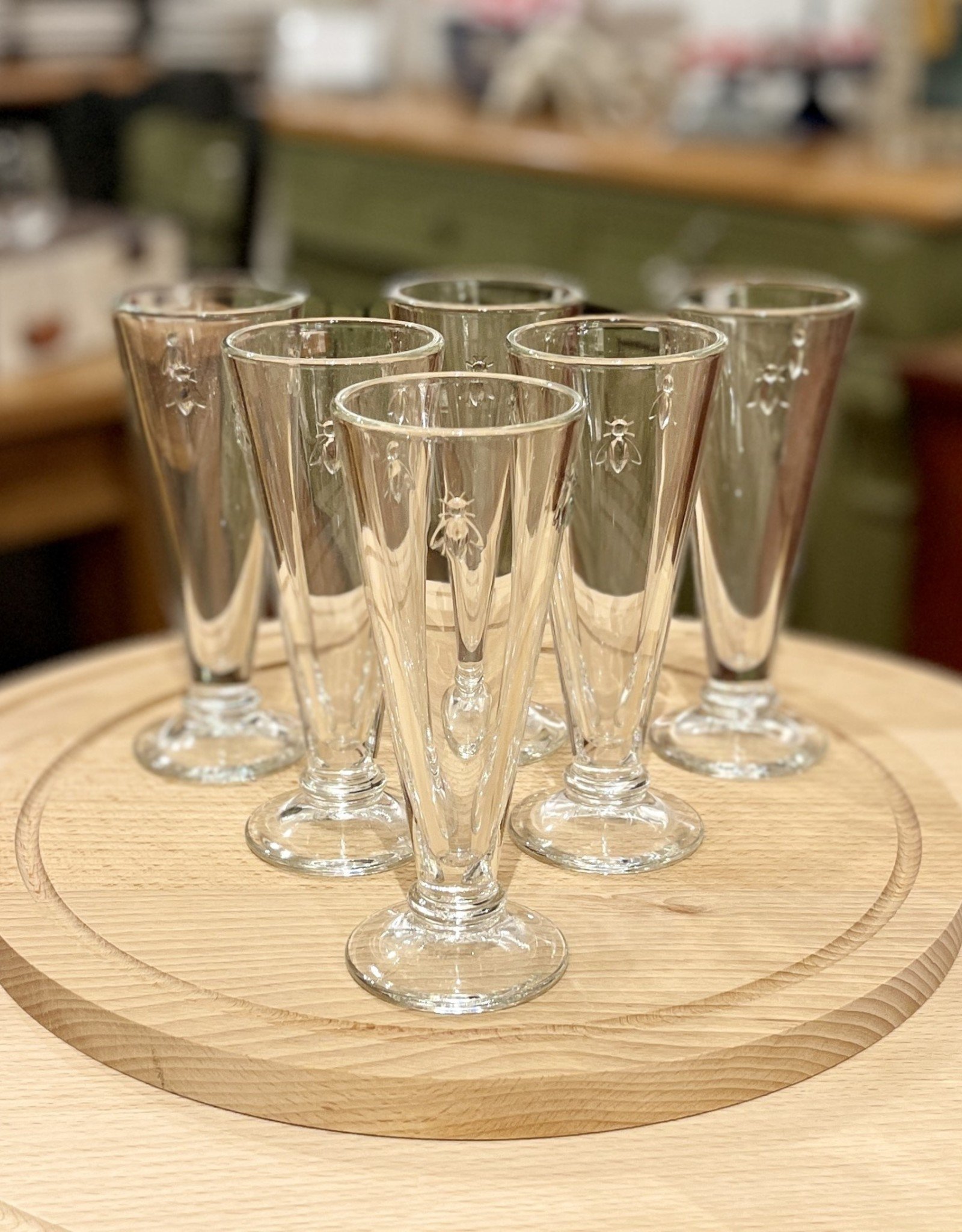 Fluted Champagne Coupe | Set of 4 | Living Beautifully