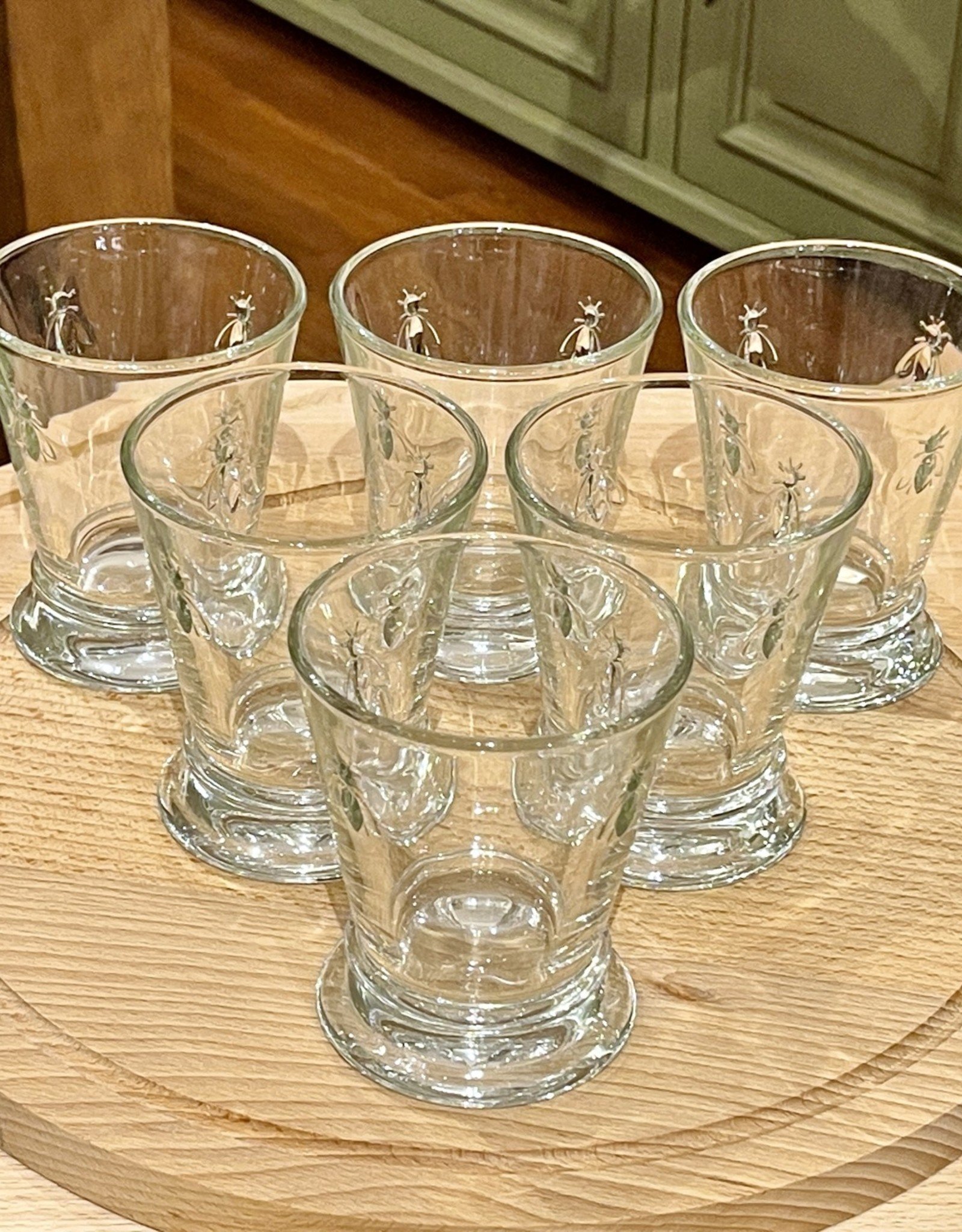 Star Etched Glass Tumblers Set of 6