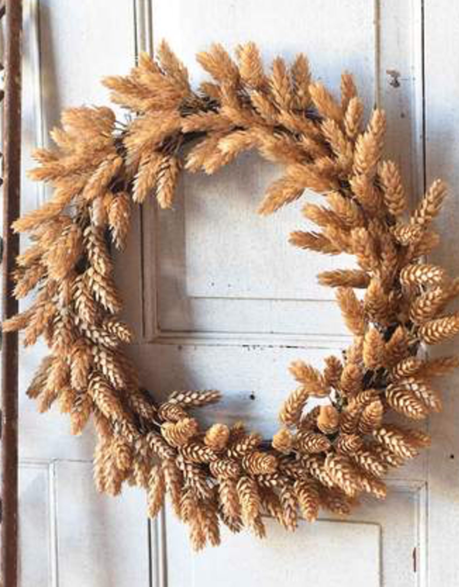 Hops Wreath | Natural / Beige - 18"