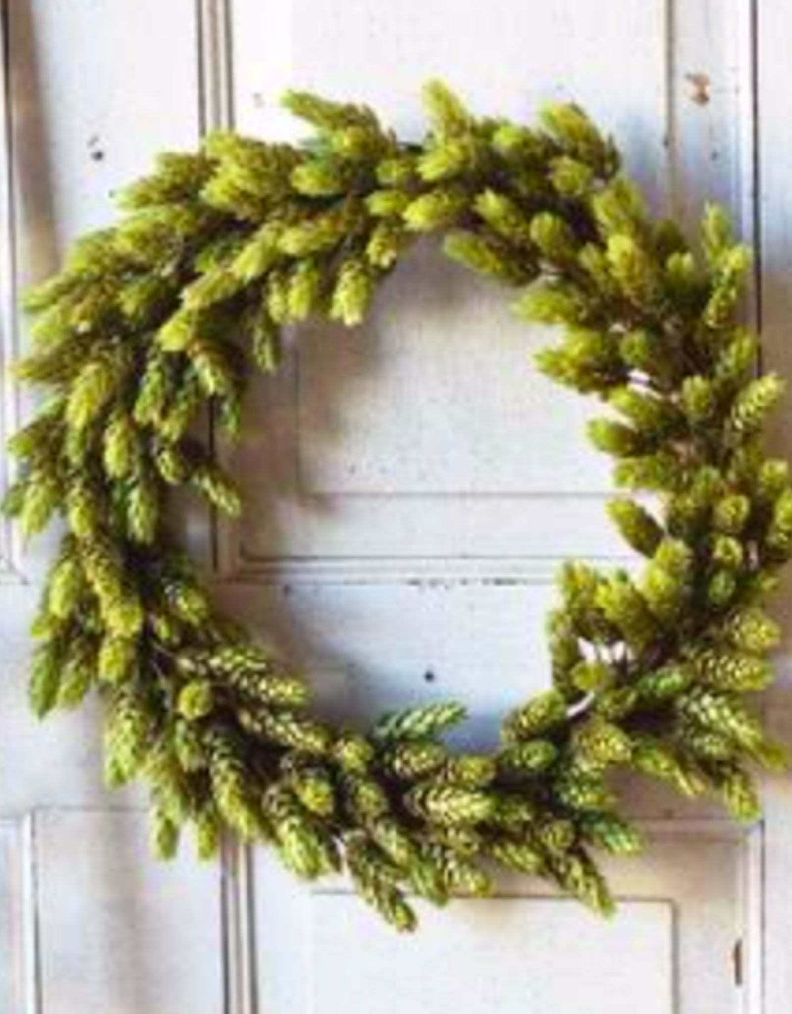Hops Wreath | Green - 18"