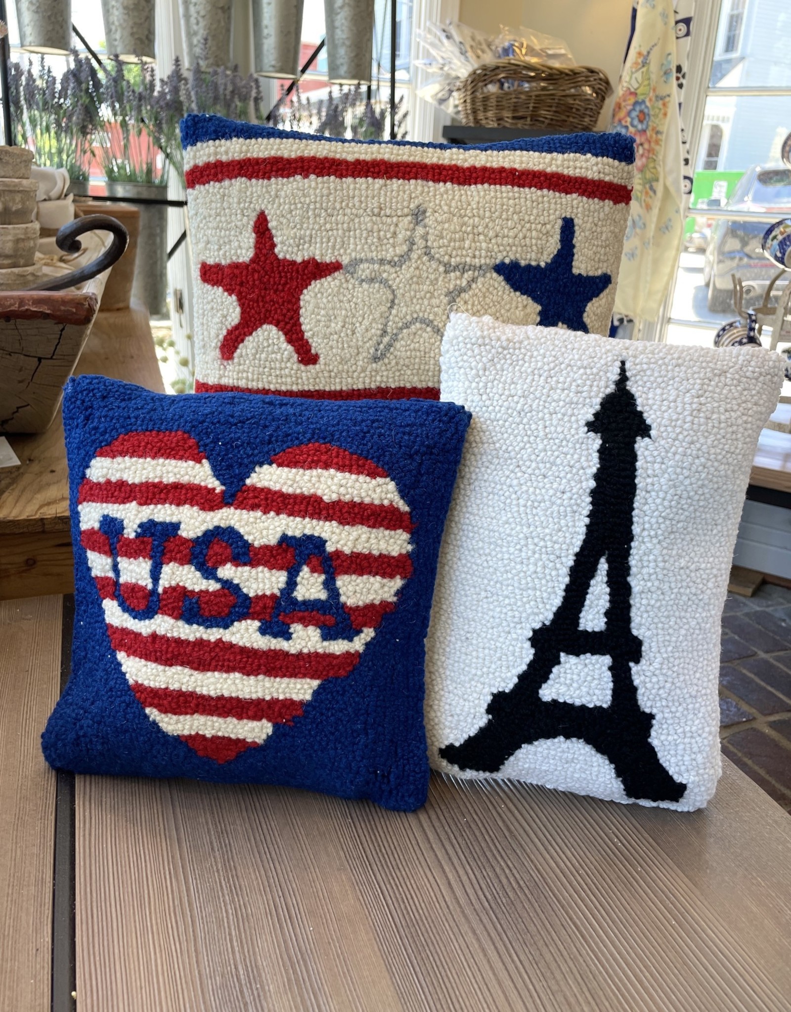 Wholesale Patriotic Buoys Hook Pillow for your store - Faire