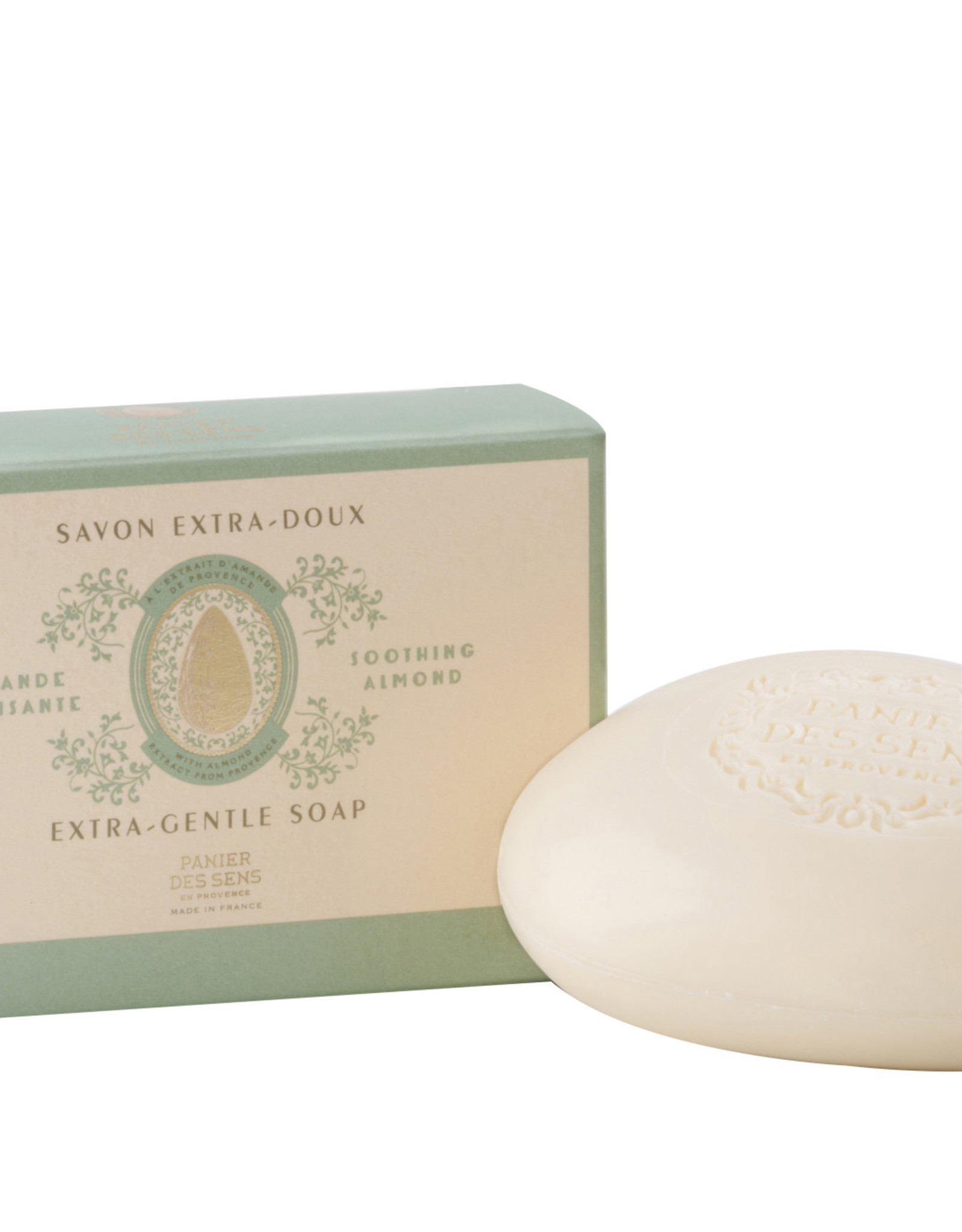 Panier Des Sens Extra Gentle Soap Bar - "Soothing Almond" - 5.3 oz.  Panier Des Sens