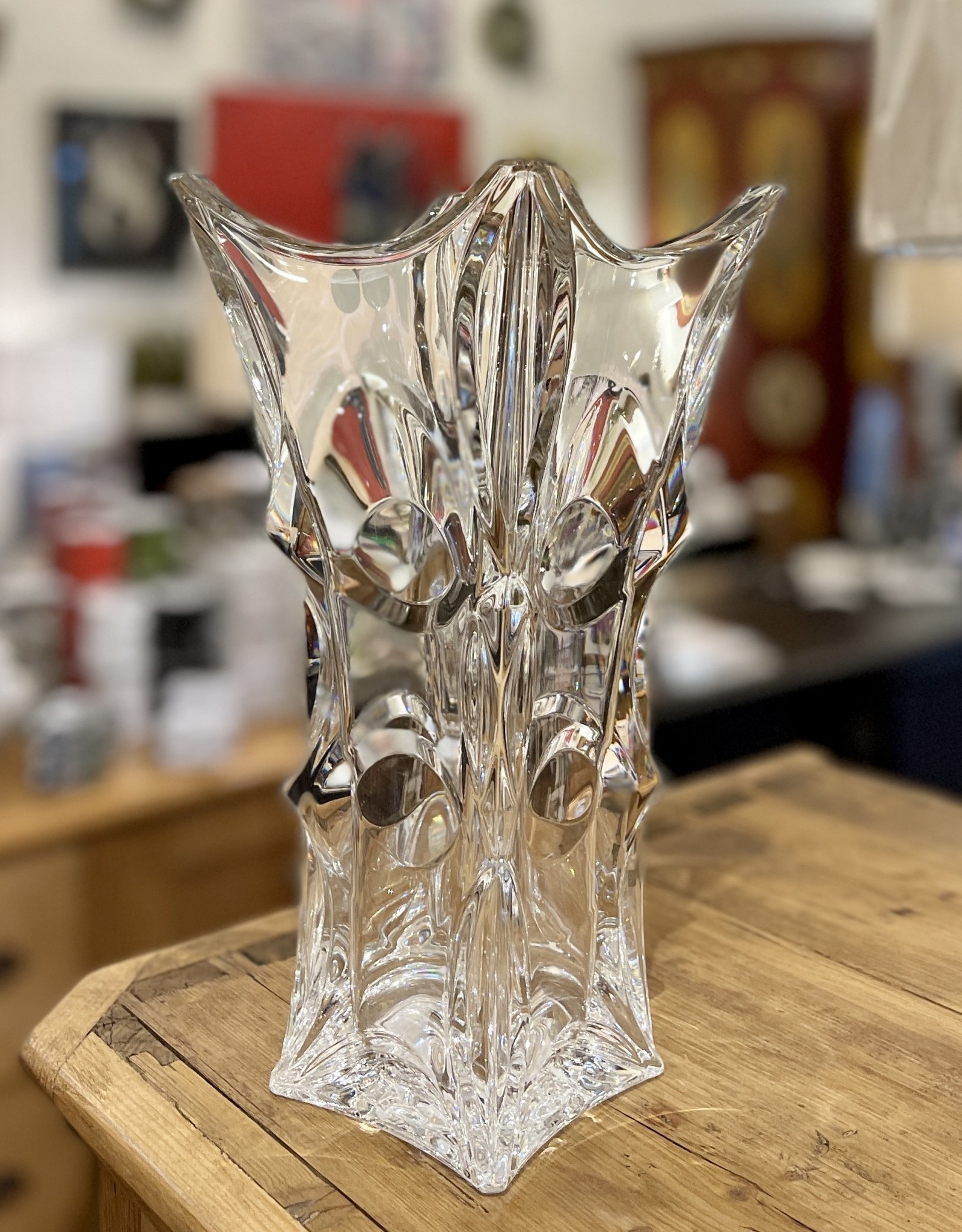 Bohemia Crystal - Vase - Large - Sculpted