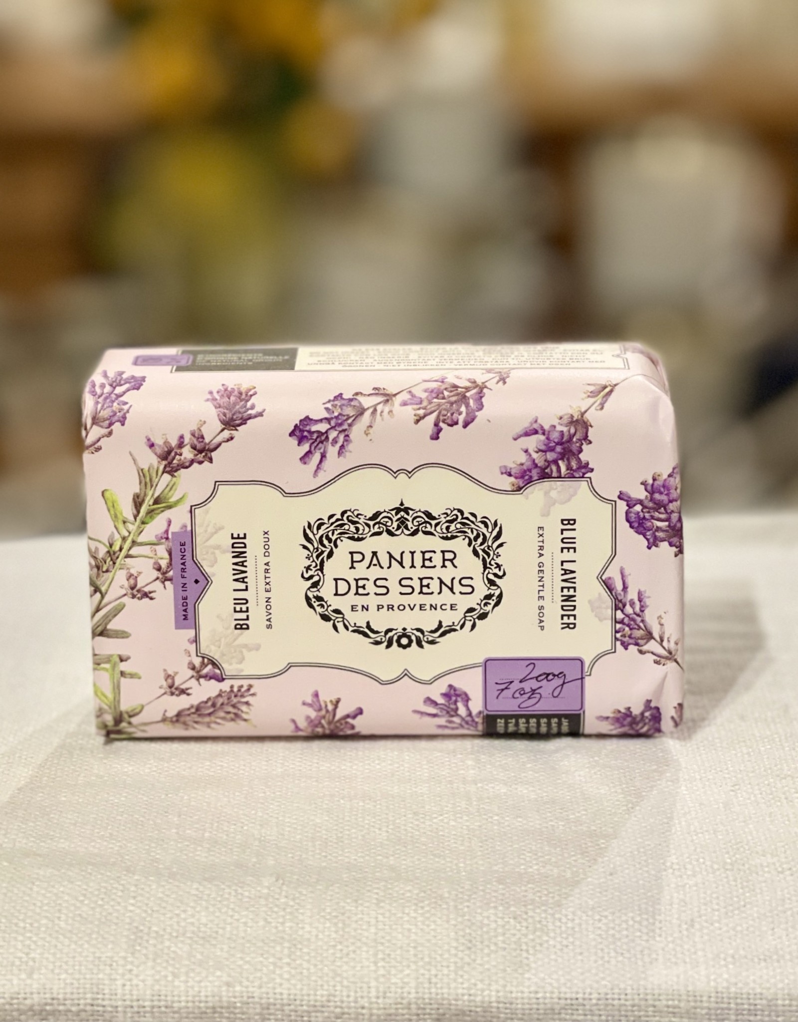 Panier Des Sens Shea Butter Soap Bar Blue Lavender  7 oz. - Panier Des Sens