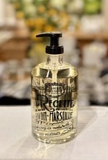 Panier Des Sens Liquid Marseille Soap -  "Rejuvenating Rose" in Reusable Glass Bottle - 16.9 oz.  Panier Des Sens