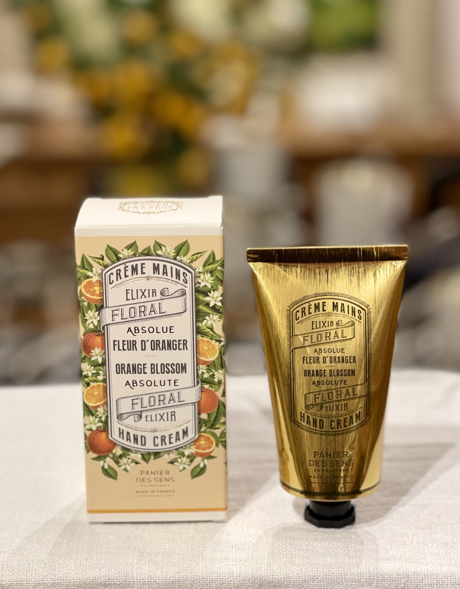 Organic sublime hand cream made in France