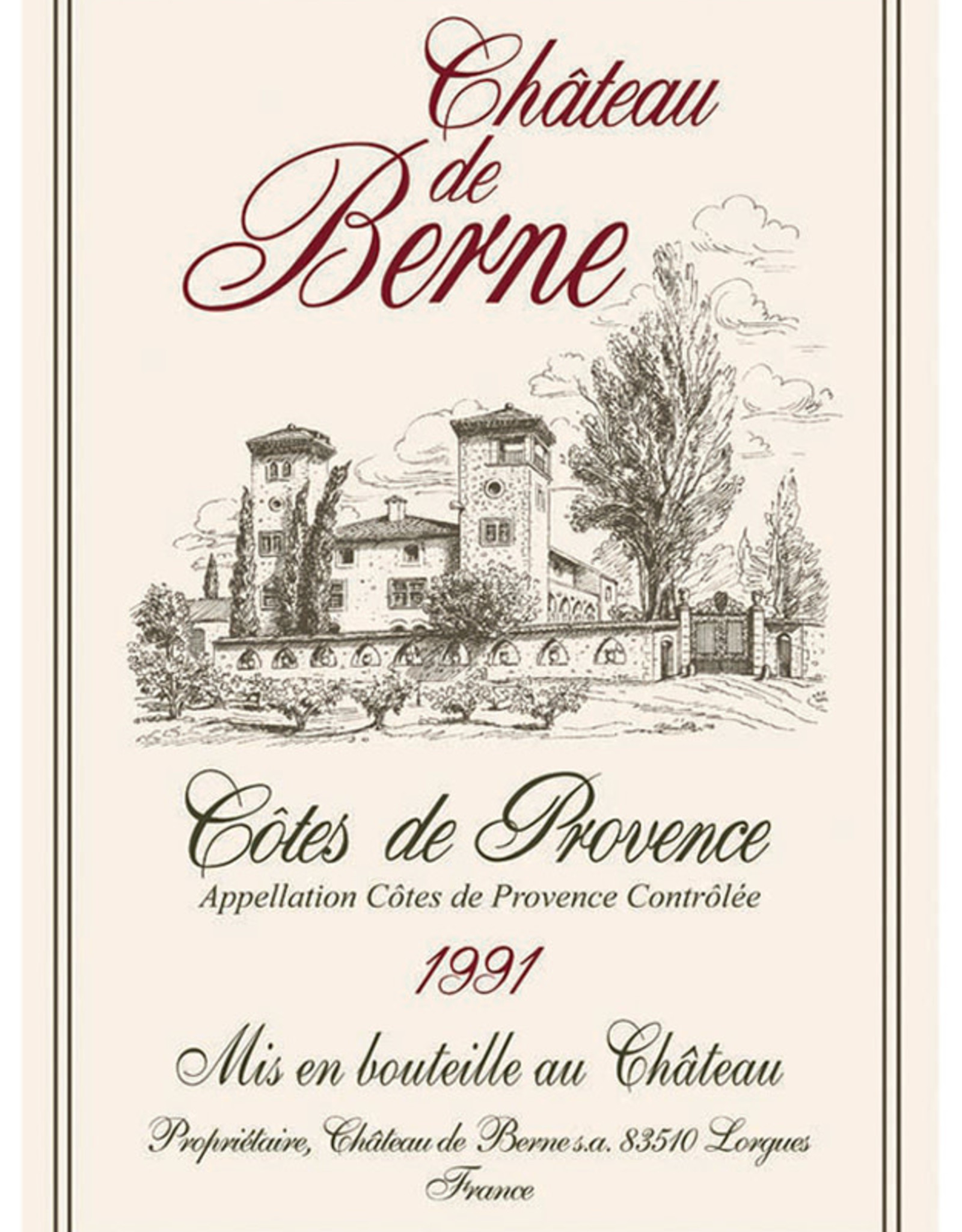 CHATEAU DE BERNE TOWEL