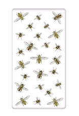 Scattered Bee Bagged  Single Towel