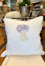 Lavender Linen Pillow