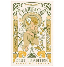 Champagne Art Deco Towel