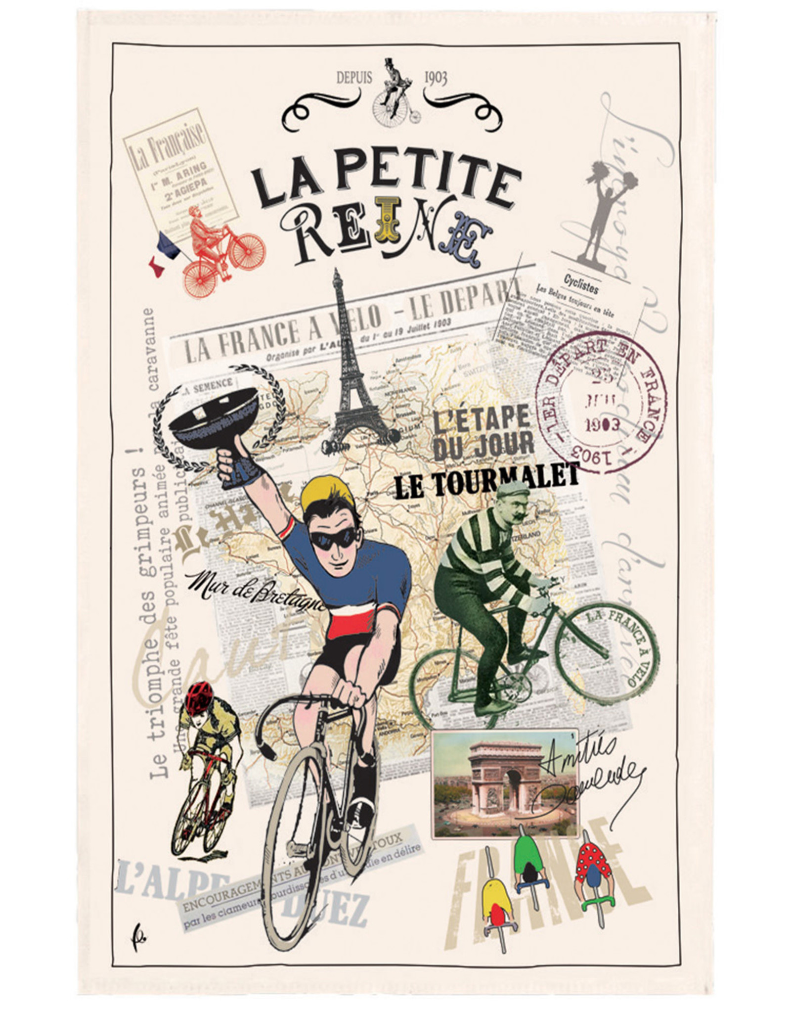 La Petite Reine Kitchen Towel