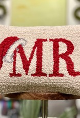 Mr Holiday Hook Pillow - 8" x 12"