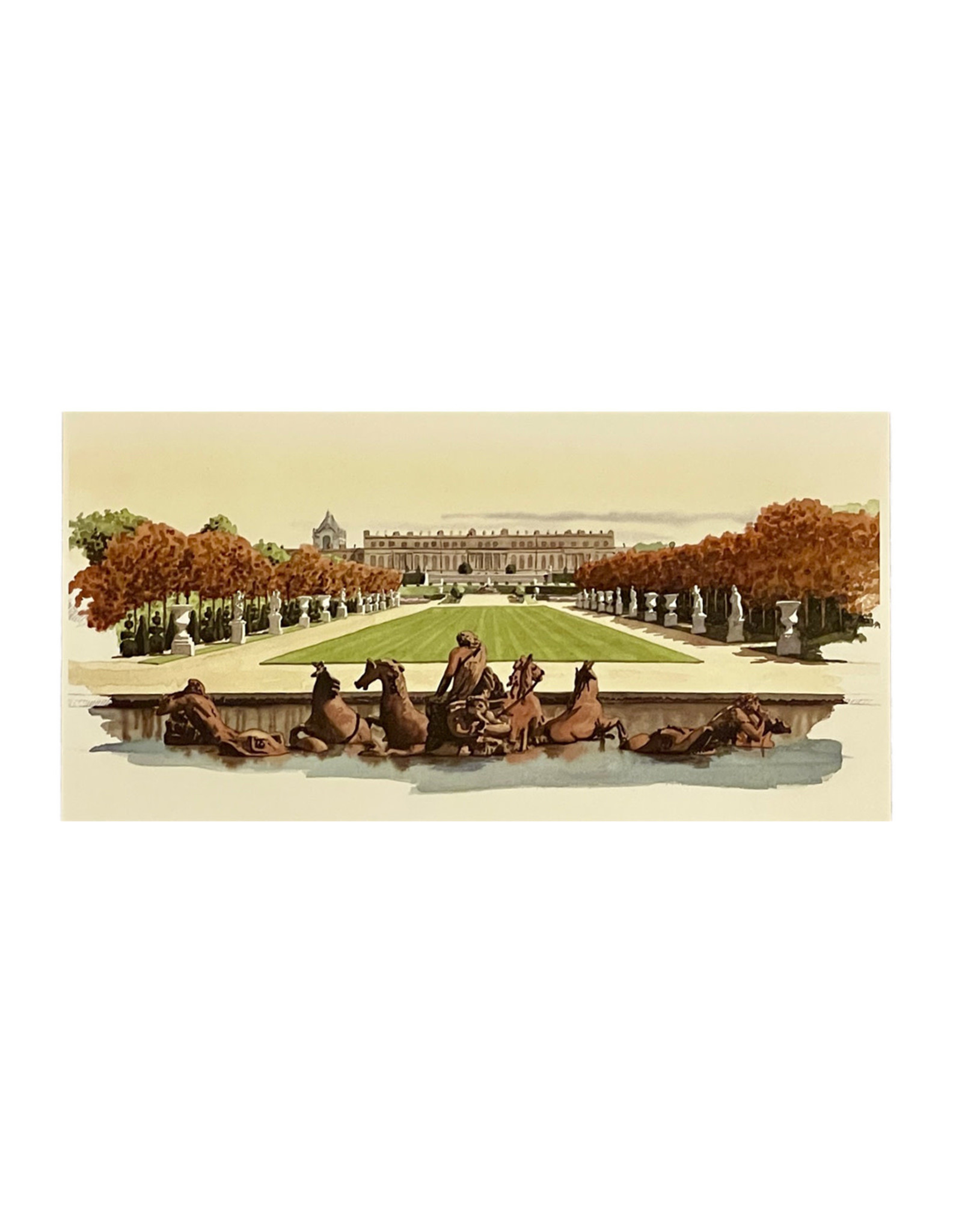 Versailles Greeting Card - 8.25" x 4"