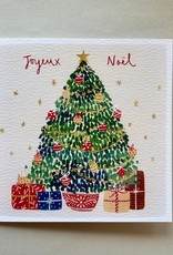 Joyeux Noel (Louise Mulgrew) Christmas Card - 6" x 6"