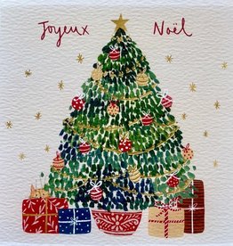 Joyeux Noel (Louise Mulgrew) Christmas Card - 6" x 6"