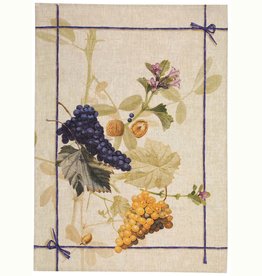 Italian Linen: Arborea Uva Kitchen Towel - 20" x 28"