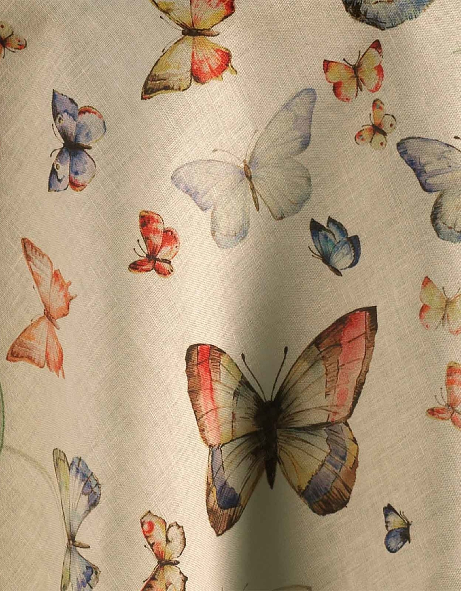 Italian Linens: Papillon Tablecloth - 67" x 67"
