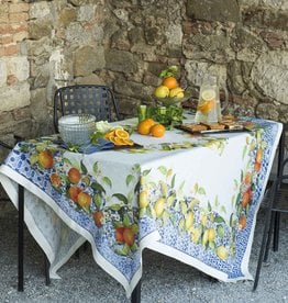 Italian Linen: Sevillana Tablecloth - 67" x 67"