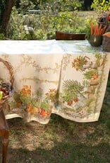 Italian Linen - Balcon Potager Tablecloth - 67" x 67"