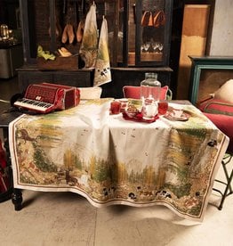 Italian Linen - Walser Tablecloth - 67" x 106"