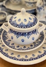 Soup Bowl Tureen LID ONLY - Blue Garden - .75L (25 oz)