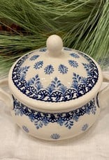 Soup Bowl Tureen LID ONLY - Blue Garden - .75L (25 oz)