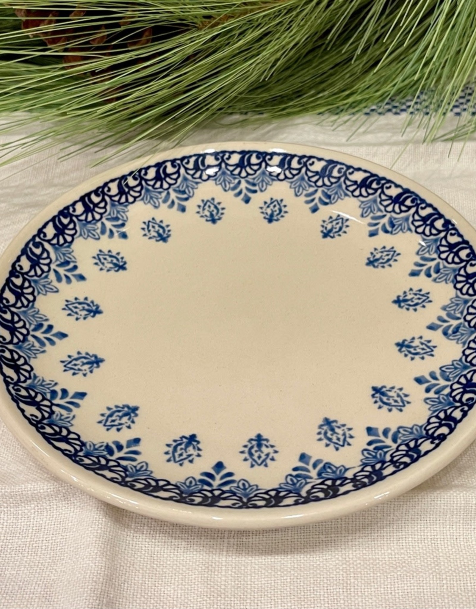 Salad Plate - Blue Garden