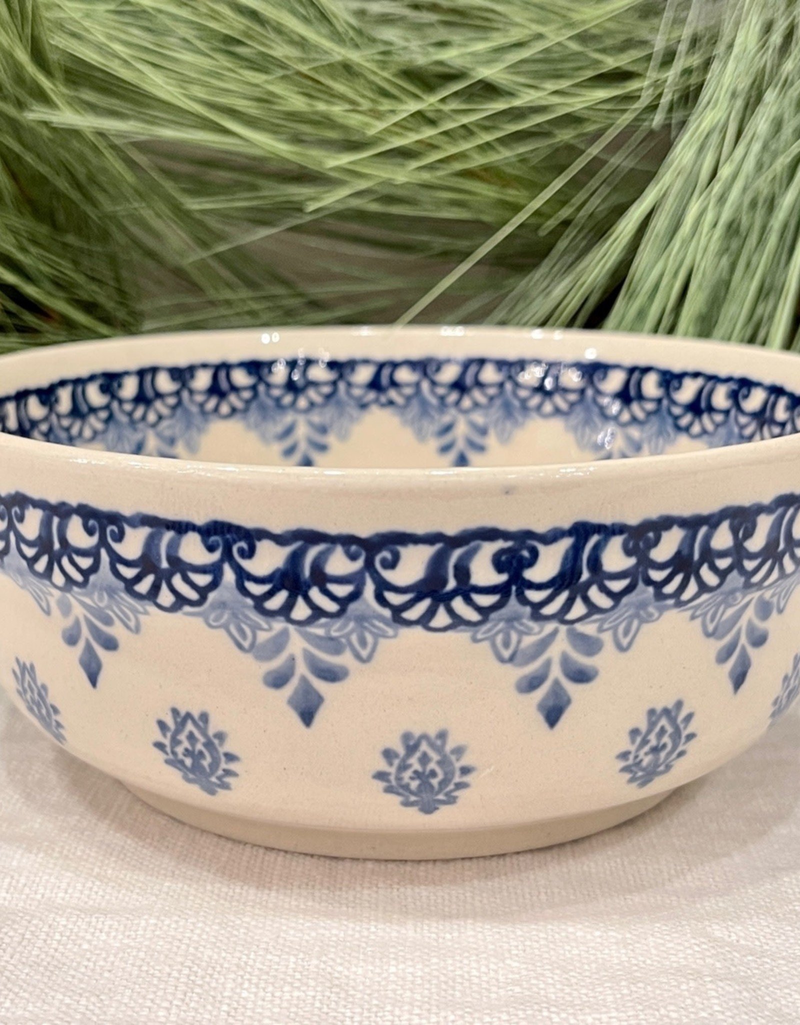 Soup/Cereal/Salad Bowl - Blue Garden