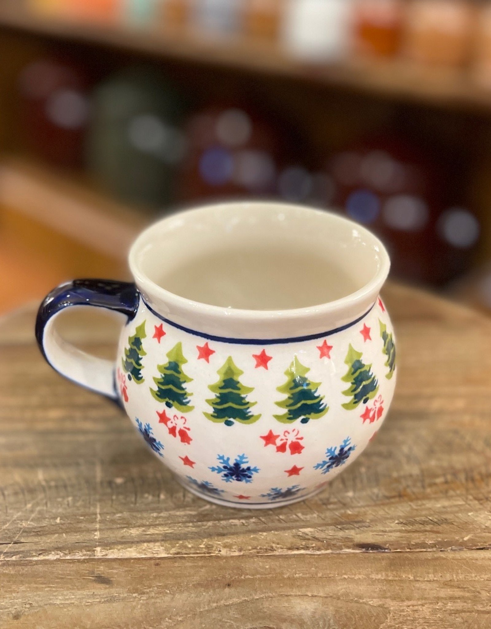 16oz Nostalgic Ceramic Reindeer Mug