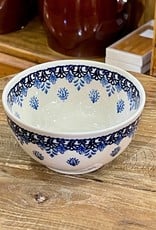 Blue Rose Polish Pottery Floral Butterfly Cereal/Soup Bowl, 1 - City Market