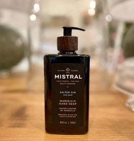 Salted Gin  Hand Soap Mistral Men's Collection - 16.9 oz